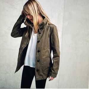 Aether Outlook Barn Coat Jacket • Khaki / Olive Green • Size S • EUC